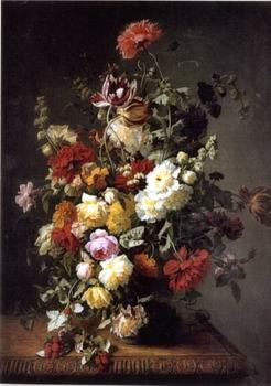 unknow artist Floral, beautiful classical still life of flowers.057 oil painting image